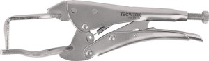 Szczypce zaciskowe do spawania dł. całk. 280 mm rozp. moc. maks. 50 mm TECWERK