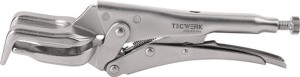 Szczypce spawalnicze zaciskowe dł. całk. 280 mm rozp. moc. maks. 70 mm TECWERK
