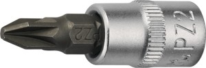 Klucz nasadowy 1/4 cal. PZD PZD 1 długość 32 mm TECWERK