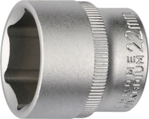 Klucz nasadowy 3/8 cal. 6-kątowy rozmiar klucza 19 mm długość 30 mm TECWERK