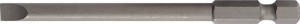 Bit do wkrętów z rowkiem prostym 4,5 mm długość 89 mm 1/4 cal. E6,3 grubość ostr