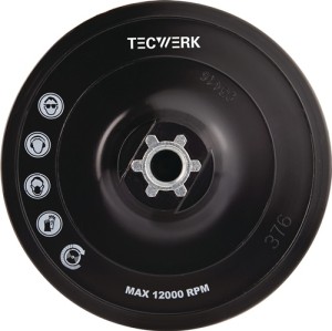 Oprawka do dysków śred. 125 mm M14 na rzepy TECWERK