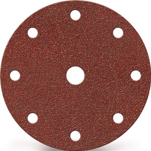Krążek ścierny na rzep GLS 1 150 mm uziarnienie 180 do drewna / metalu korund li