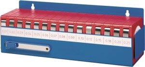 Zestaw taśm do szczelinomierza 0,01–0,25 mm długość 5 m, szerokość 12,7 mm PROMA