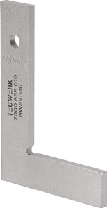 Kątownik ślusarski długość ramienia 300 x 180 mm bez ogranicznika TECWERK