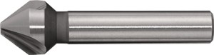 Pogłębiacz stożkowy 75 stop. śred. znamionowa 10,4 mm HSS Z.3 śred. chwytu 6 mm