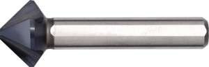 Pogłębiacz stożkowy DIN 335 C 90 stop. śred. znamionowa 19 mm HSS nano chwyt 3-p