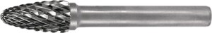 Frez trzpieniowy RBF śred. 12 mm dł. gł. 25 mm śred. ch.6 mm z węglika spiekaneg