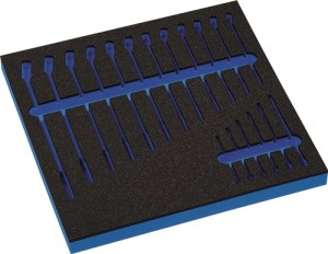 Moduł narzędziowy wkładka pusta moduł 2/3 4000 871 235, 18-części TECWERK