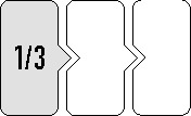 Moduł narzędziowy wkładka pusta moduł 1/3 4000 871 253, 4-części TECWERK