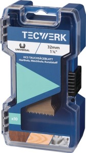 Brzeszczot do pilarek szer. 32mm gł. zan. 42mm 10 St. universal TECWERK