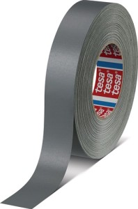 Taśma z tkaniny z folią tesaband® Premium 4651 szary długość 50 m, szerokość 30