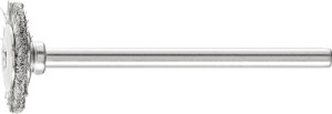 Miniszczotka tarczowa RBU 1602/3 INOX 0,10 średnica 16 x szer. 2 x długość 3 mm
