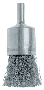 Szczotka druciana pędzelkowa śred. 30 mm grubość drutu 0,3 mm VA 15000 min-¹ OSB