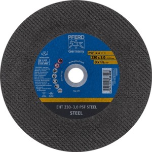 Tarcza tnąca PSF STEEL średnica 230 x 3 mm prosta stal otwór 22,23 mm PFERD