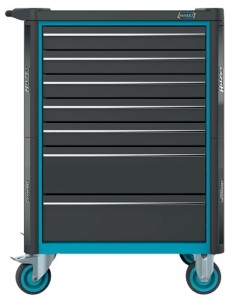 Wózek narzędziowy 179N-7 szer. 785 x gł. 518 x wys. 1020 mm 1000 kg 7 szuflad bl