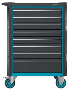 Wózek narzędziowy 179N-8 szer. 785 x gł. 518 x wys. 1020 mm 1000 kg 8 szuflad bl