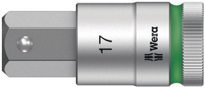 Klucz nasadowy 8740 C HF 1/2 cal. rozmiar klucza 17 mm długość 60 mm WERA