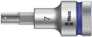 Klucz nasadowy 8740 C HF 1/2 cal. rozmiar klucza 7 mm długość 60 mm WERA