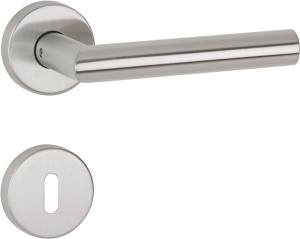 Zestaw klamek Basic 02 stal szlachetna 6