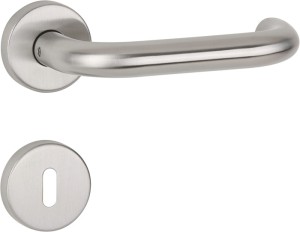 Zestaw klamek Basic 01 stal szlachetna 6