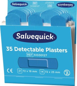 Pasek plastra Salvequick detectable 6 op