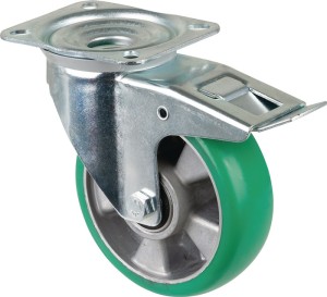 Kółko skrętne śred. koła 160 mm udźwig 3