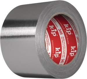 Taśma klejąca aluminiowa 345 z paskiem o