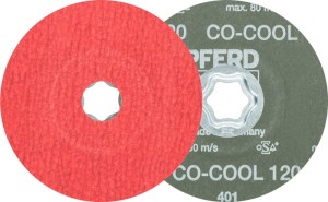 Tarcza fibrowa COMBICLICK CO-COOL śred.