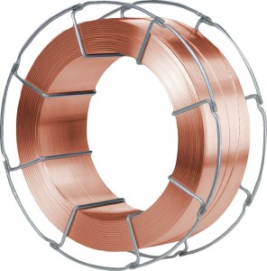 Drut spawalniczy MAG G3Si1 (SG 2) śred. 0,8 mm cewka B-300 nawijany warstwowo 15