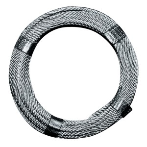 Lina stalowa śred. 3,0 - 4,0 mm dł. 170 m 6x7 + 1 FE min. siła zerwania 5,28 kN
