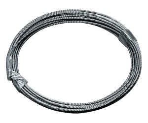 Lina stalowa śred. 4,0 mm długość 30 m 7 x 19 min. siła zerwania 9,38 kN stal sz