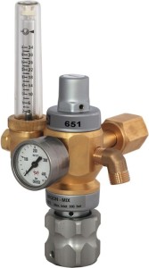 Regulator gazu ochronnego 651-30FLAR argon/CO₂ 200 barów W21,8 x 1/14 cal. p. HA