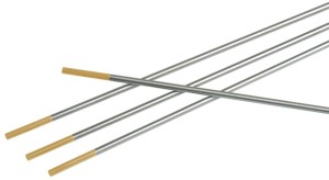 Elektroda wolframowa WL 15 śred. 3,2 mm długość 175 mm złoty LITTY