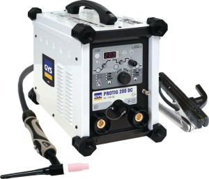 Spawarka TIG PROTIG 200 DC HF z akcesoriami 5-200 A chłodzona gazem GYS