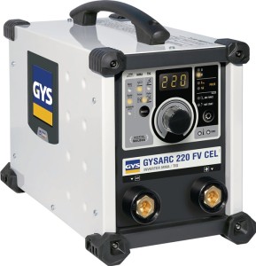 Spawarka elektrodowa GYSARC 220 FV CEL z akcesoriami 10–220 A GYS
