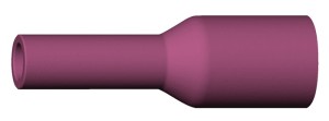 Ceramiczna dysza gazowa wersja soczewki gazowej śred. 11 mm dł. 76 mm rozmiar wk