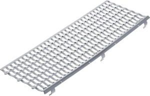 Krata na liście szerokość 100–150 mm długość 1 m szara PROTEKTOR