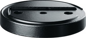 Podkładka pod ogranicznik do drzwi 3699 GP Ø 70 mm wysokość 10 mm silikon czarny