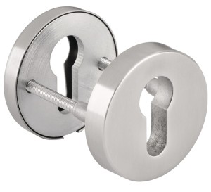 Rozeta ochronna NW-130-1 stal szlachetna 60 okrągły grubość 11,5 mm TECWERK
