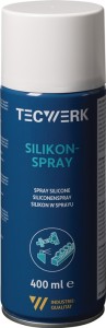 Silikon w sprayu bezbarwny 400 ml spray w puszce TECWERK
