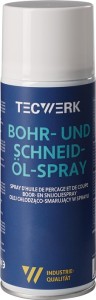 Olej do skrawania i wiercenia w aerozolu 400 ml spray w puszce TECWERK