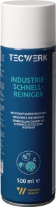 Zmywacz, środek czyszczący przemysłowy 500 ml spray w puszce TECWERK
