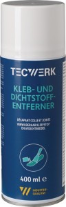 Zmywacz do kleju / mat. uszczelniających 400 ml spray w puszce TECWERK