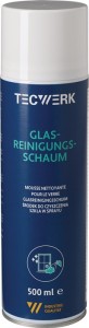 Pianka do czyszczenia szkła 500 ml spray w puszce TECWERK