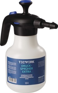 Rozpylacz ciśnieniowy extra 1,5 l uszczelka FPM, dysza z tworzywa szt. TECWERK