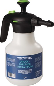 Rozpylacz ciśnieniowy Extra EPDM 1,5 l uszczelka EPDM, sprężyna powlekana TECWER