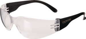 Okulary ochronne Daylight Basic EN 166 kabłąk czarny, podkładka przezr. poliwęgl