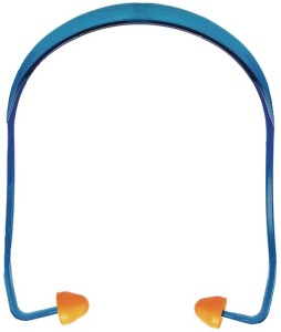 Zatyczka do uszu na pałąku SAFELINE V zatyczka wymienna EN 352-2:2020 SNR=24 dB