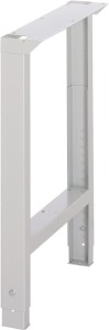 Stopka stołu warsztatowego BK 650 regulowany wys. 750–1100 x szer. 70/120 mm jas